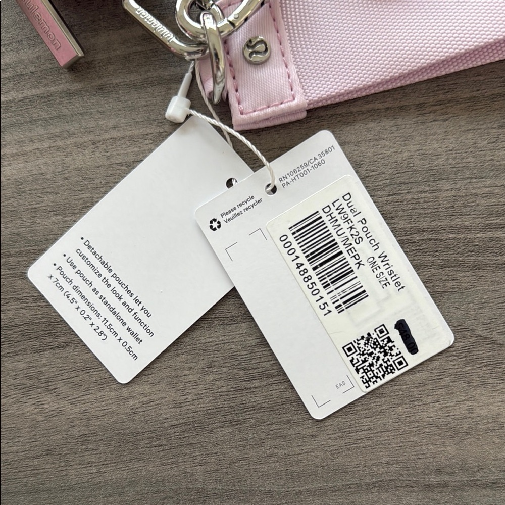 NWT Lululemon Dual Pouch Wristlet Wallet - Picture 2 of 7
